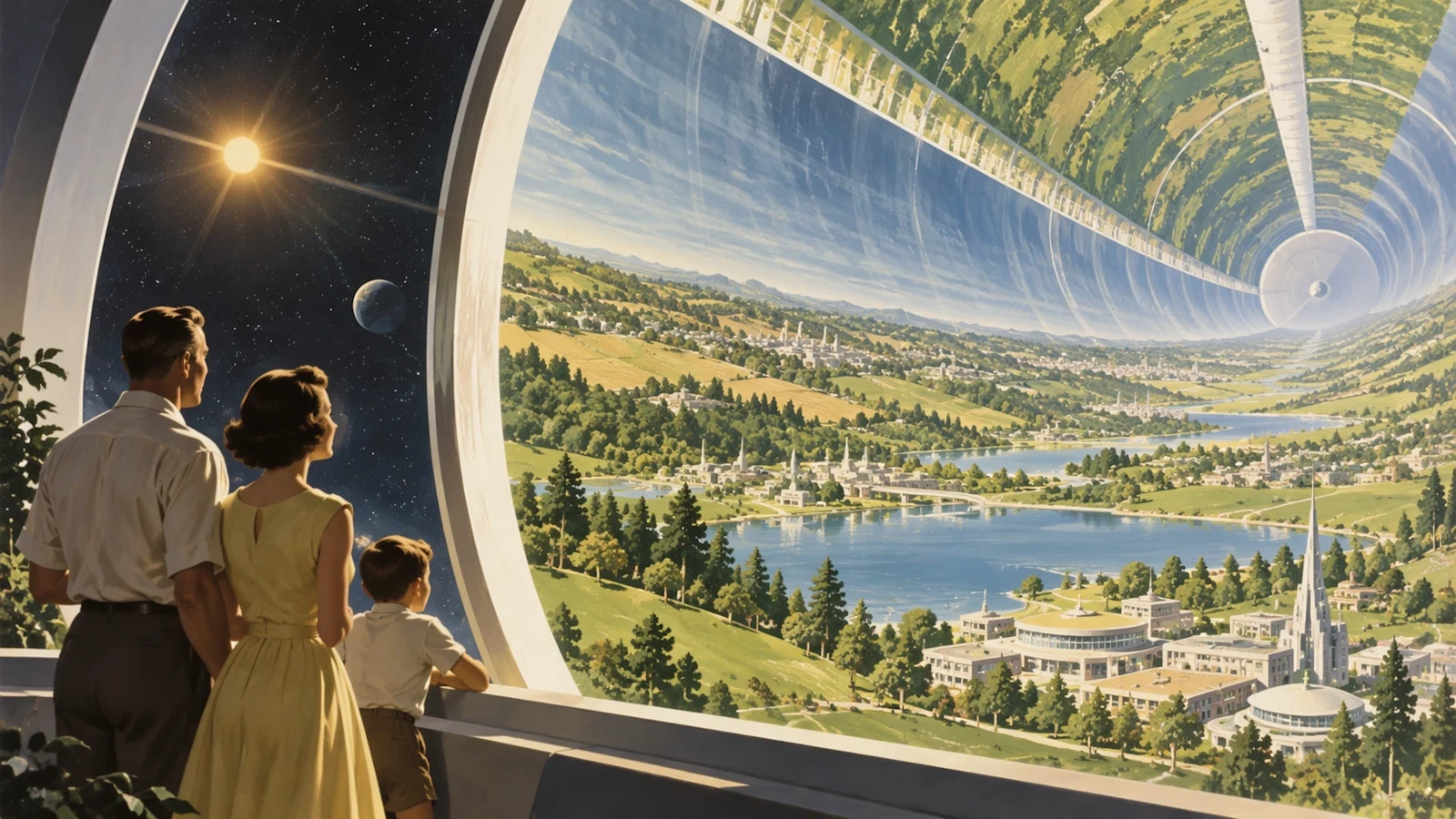 Retro-futurist scene with rich lighting and environment from the GPT Image 2.5 family